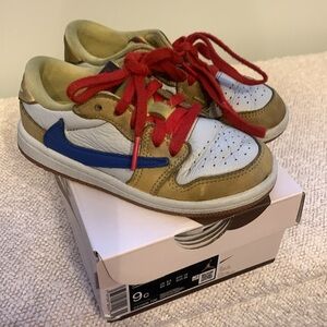 Nike Air Jordan 1 Travis Scott Canary Yellow Size 9C